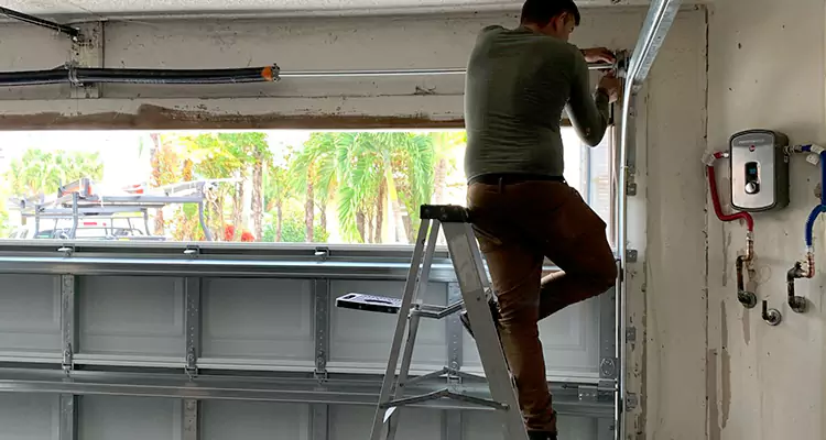 Garage Door Tension Spring Replacement in Panama City, FL