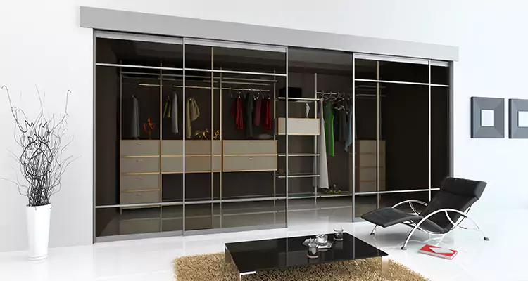 Double Sliding Closet Barn Doors Installation in Panama City, FL