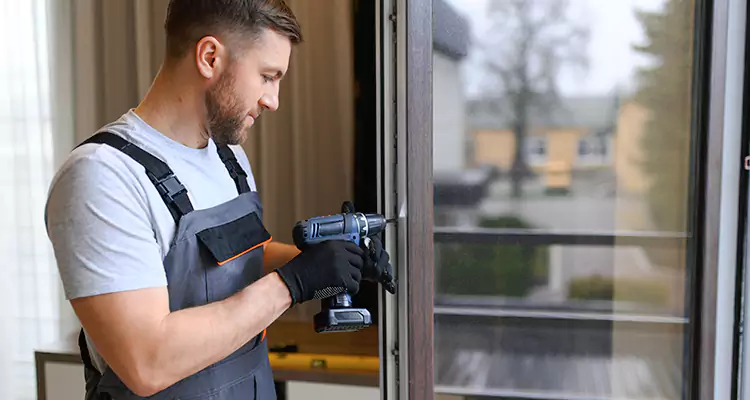 Sliding Screen Door Handle Repair in Panama City, FL
